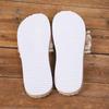 2026 Summer Ethnic Woven Flat Sandals for Women - Vacation Soft & Thick Sole Beach Sandals