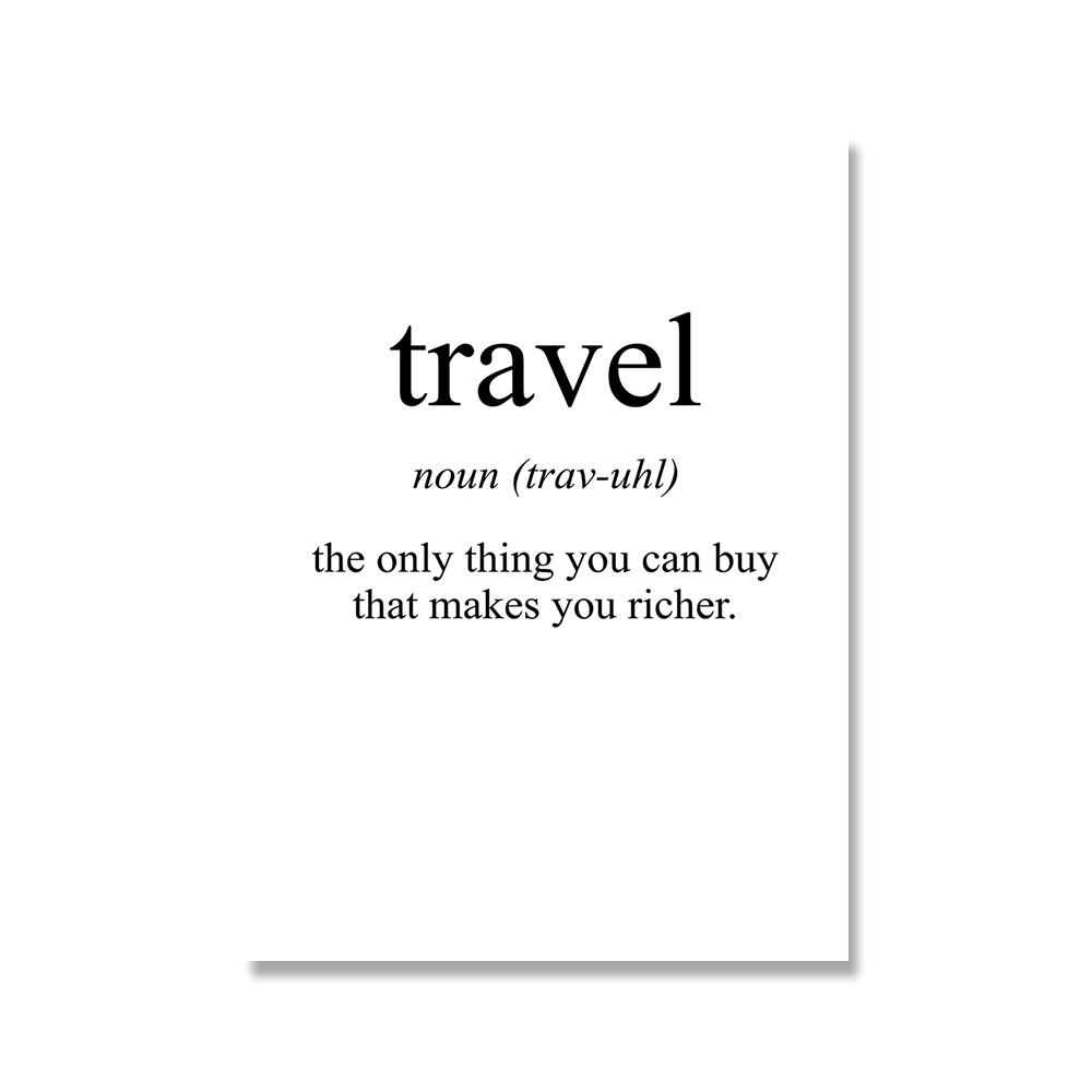 

Путешествие упражнения кофе чай брат смысл цитаты плакаты на скандинавскую тему печатает настенное искусство холст картины для декора гостиной 21x30cm No Framed