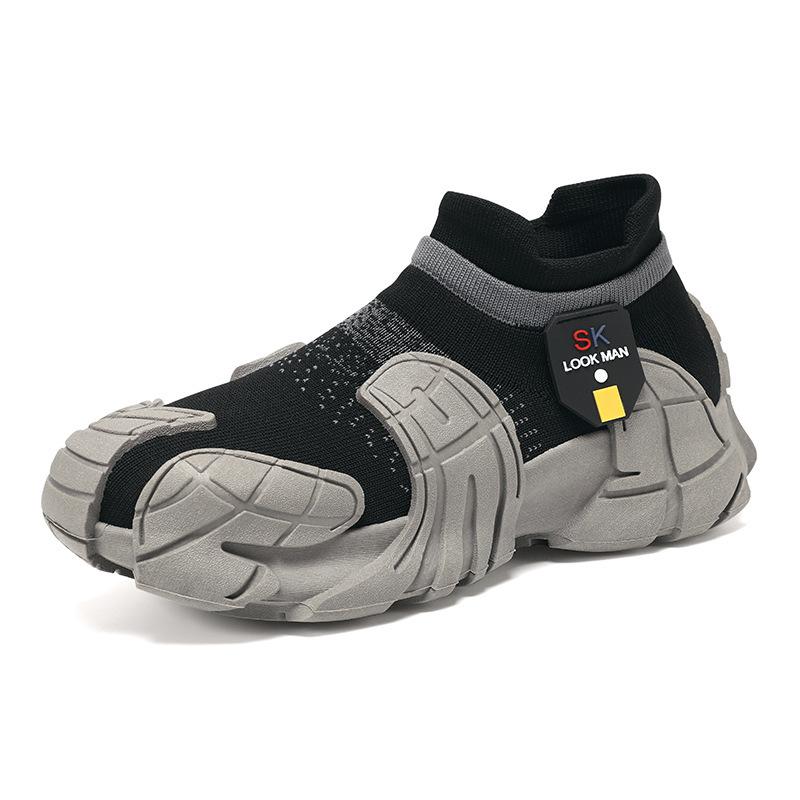 

Носки обувь однопедальная мужская обувь лето 2024 новые мужские туфли повседневная обувь молодежная беговая спортивная обувь 44