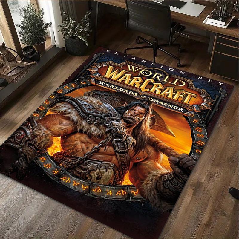 World of Warcraft Rug - Home Carpet Office Decorative Carpet For Living Room Bedroom Door Mat Floor Rug Computer Chair Area Rug