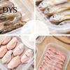 Food Storage Box Transparent with Lid PP Vegetables Seafood Fish Refrigerator Organizer Kitchen Tools