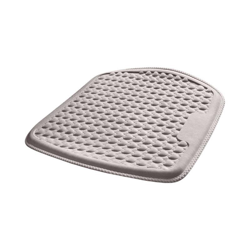 Ventilated Breathable Ice Cooling Car Seat Pad With Mesh And Spinal Support For Hot Weather Comfort Extended Driving