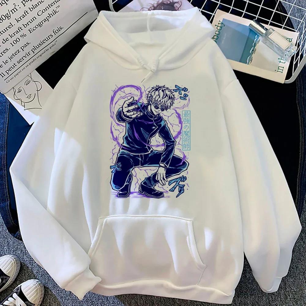 Jujutsu Kaisen Hoodies Women Japanese Funny Sweat Y2K