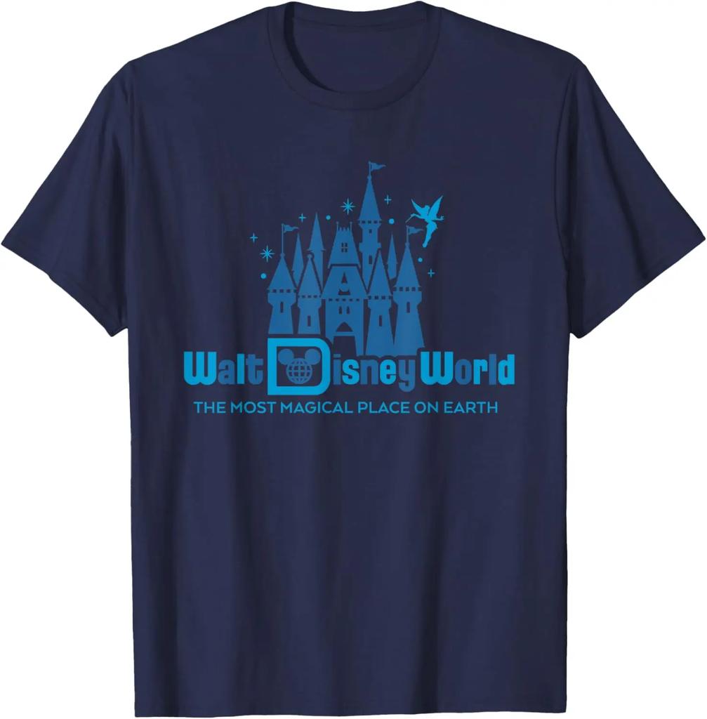 Hot Fashion Casual Walt World 50th Anniversary The Most Magical Place T-Shirt S-4XL Summer Unisex