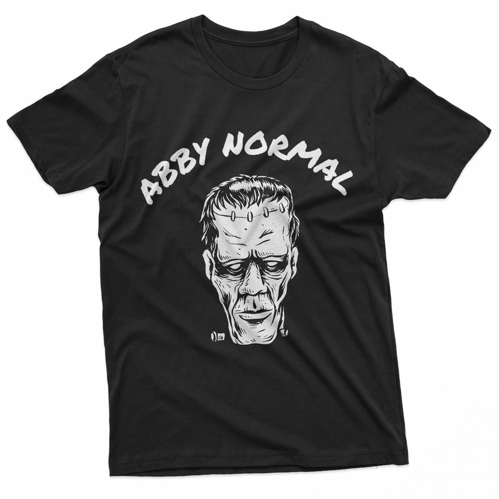 Abby Normal Frankenstein Monster Horror 100% Cotton T-shirt Mens Tees Top XL