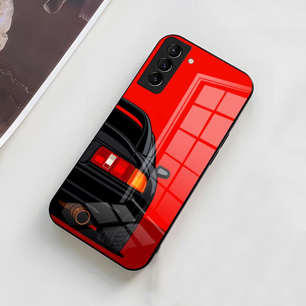 

Японський JDM Дрифт Автомобіль Чохол для Телефону Для Samsung A56 A36 A26 A16 A15 A25 A35 A55 A14 A34 A24 A54 Скляний Чохол Samsung A31 4G
