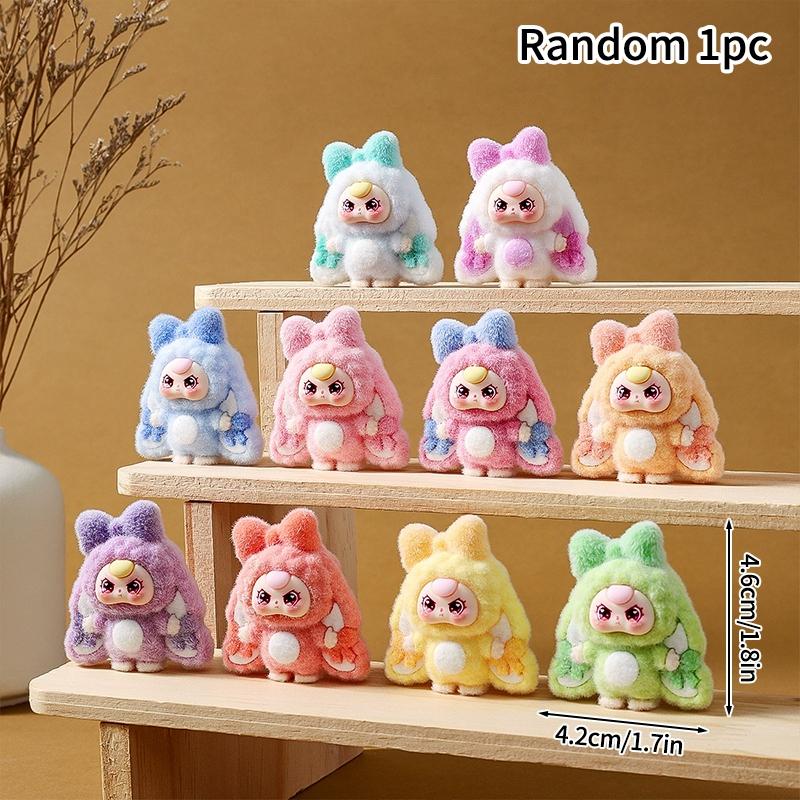 

Мини Настольное Украшение Фигурки Сюрприз Украшение для Общежития для Снова в Школу Флок-фигурка Домашний Декор для Автомобиля Подарок для Девочек