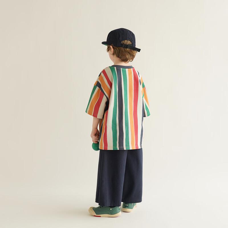 Kids' Cotton Striped T-Shirt