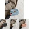 Stylish Summer Fashion Shoulder Bag For Women With Trendy Chain Strap In Black White Pink And Blue Colors
