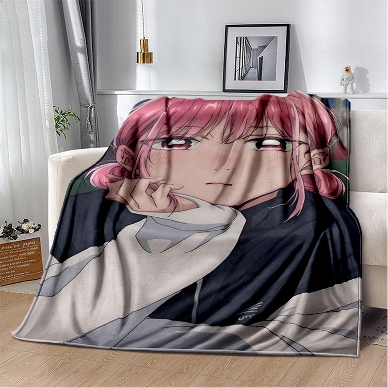 3D Cartoon Blue Box Ao No Hako Love Anime  Blanket,Soft Throw Blanket for Home Bedroom Bed Sofa Picnic Travel Office Cover Kids