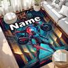 Custom Name Personalized Knight Rider Print Carpet, Versatile Home Decor Rug, for Playroom, Apartment, Balcony, Entryway, Hallway Gift