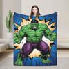 Hulk  Flannel Blankets  Warm Bedding Throws for Couch Bed Picnic Novelty Bedspread Sofa Bed Cover