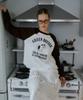 GREENBUTTER Slub Raglan Tee (Chocolate)
