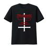 Possessed Sette Chiese Maglietta Nera Nuova Ufficiale Band Rock Gotico vintage Lavata abbigliamento stilista alla moda homme