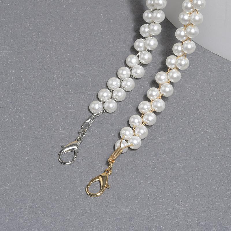 Belt Retro Pearl Waist Chain Women's Ins Style Simple Temperament Fashionable Pearl Chain Belt