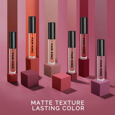 FAIRKING Matte Lip Glaze - Long Lasting & Non-Stick Cup