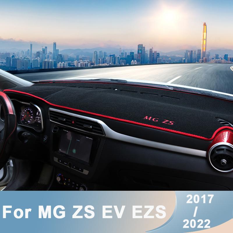 Car Dashboard Avoid Light Pad Instrument Platform Desk Cover Mat Carpets For MG ZS EV EZS 2017-   2022 Accessories
