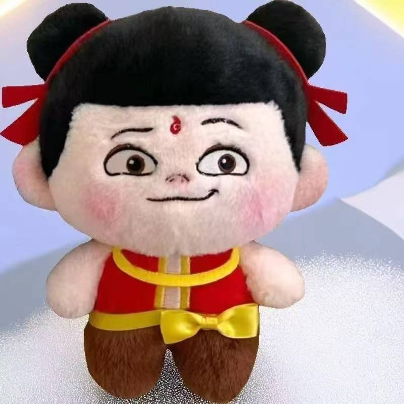 Кукла-фигурка Нечжа Аобин Плюшевая игрушка Нечжа Магический ребенок Нечжа Украшение Аобин 23cm