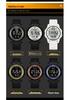 Sanda Fashion Multi-Functional Waterproof Luminous Electronic Wristwatch for Men and Women