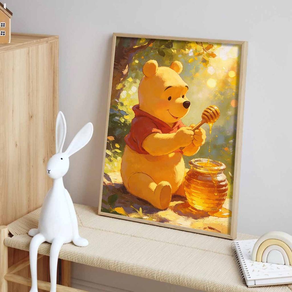 Disney Winnie The Pooh Diamond Painting Art Kit Mosaic Handmade Diy Gift Home Decor