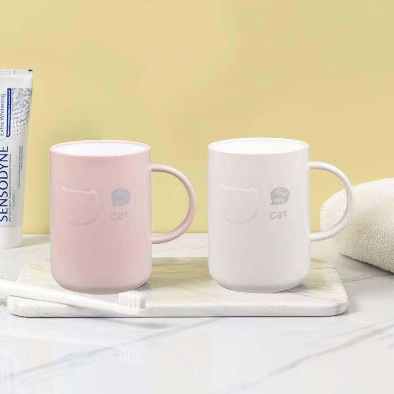 LIEI Cute Cartoon Anti-Mold Plastic Rinsing Cup