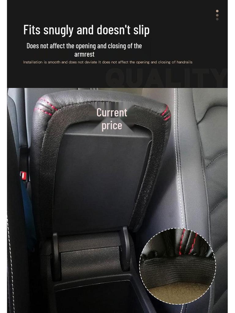 Volkswagen Bora (2013-2018) Leather Center Console Cover for Interior Modification