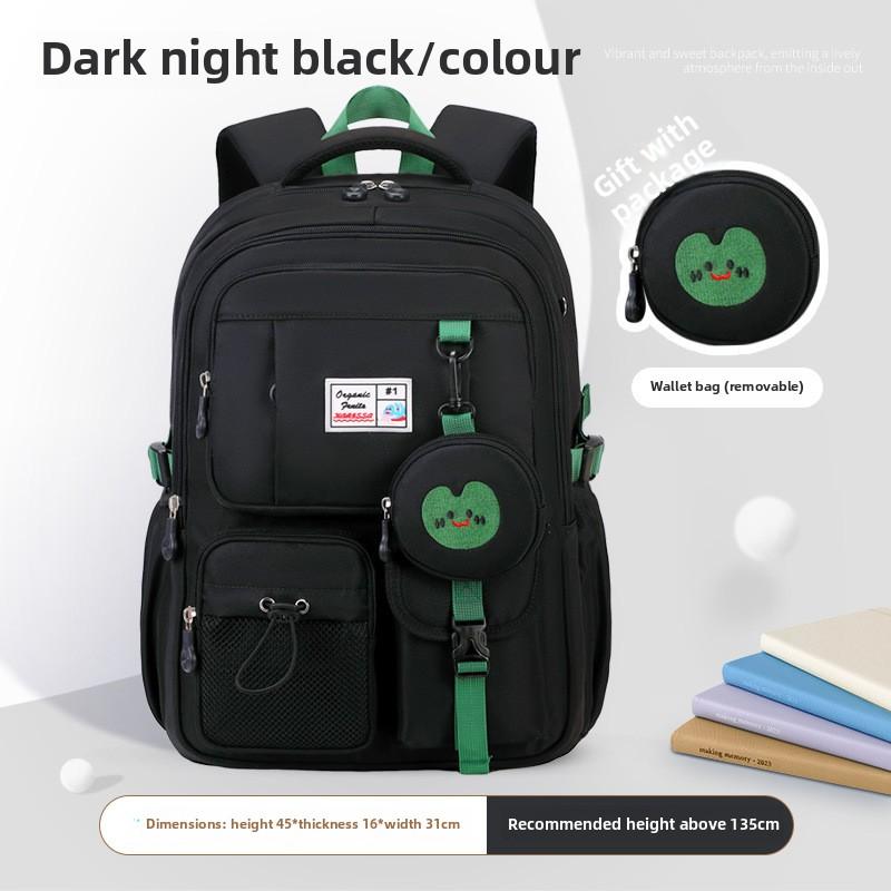 Schooltassen met portemonnee Middelbare School Meisjes Niche Ins Stijl Rugzakken 2026 Nieuw Basisschool Nylon waterdicht Schooltassen mochilas