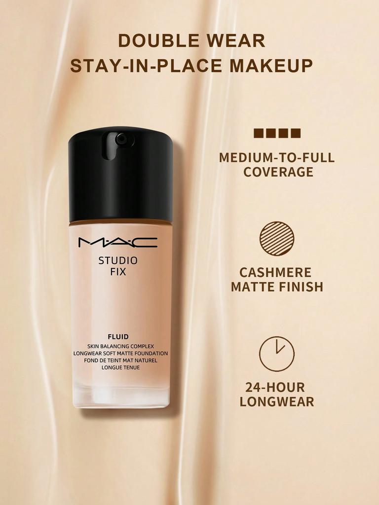 Mac Studio Fix Foundation | 24Hr Matte Oil Control, NC11 30mL