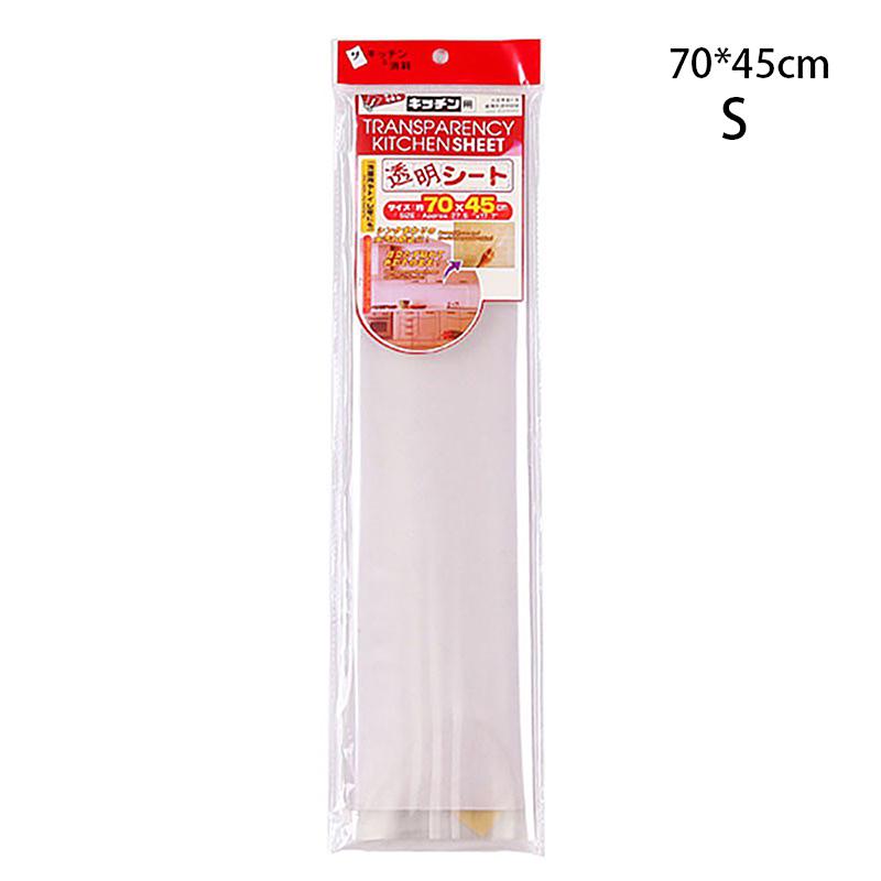 1Pc Kitchen Oil Proof Wall Sticker Heat-Resistant Wallpaper Clear Self Adhesive Film Waterproof Paper Home Decoration