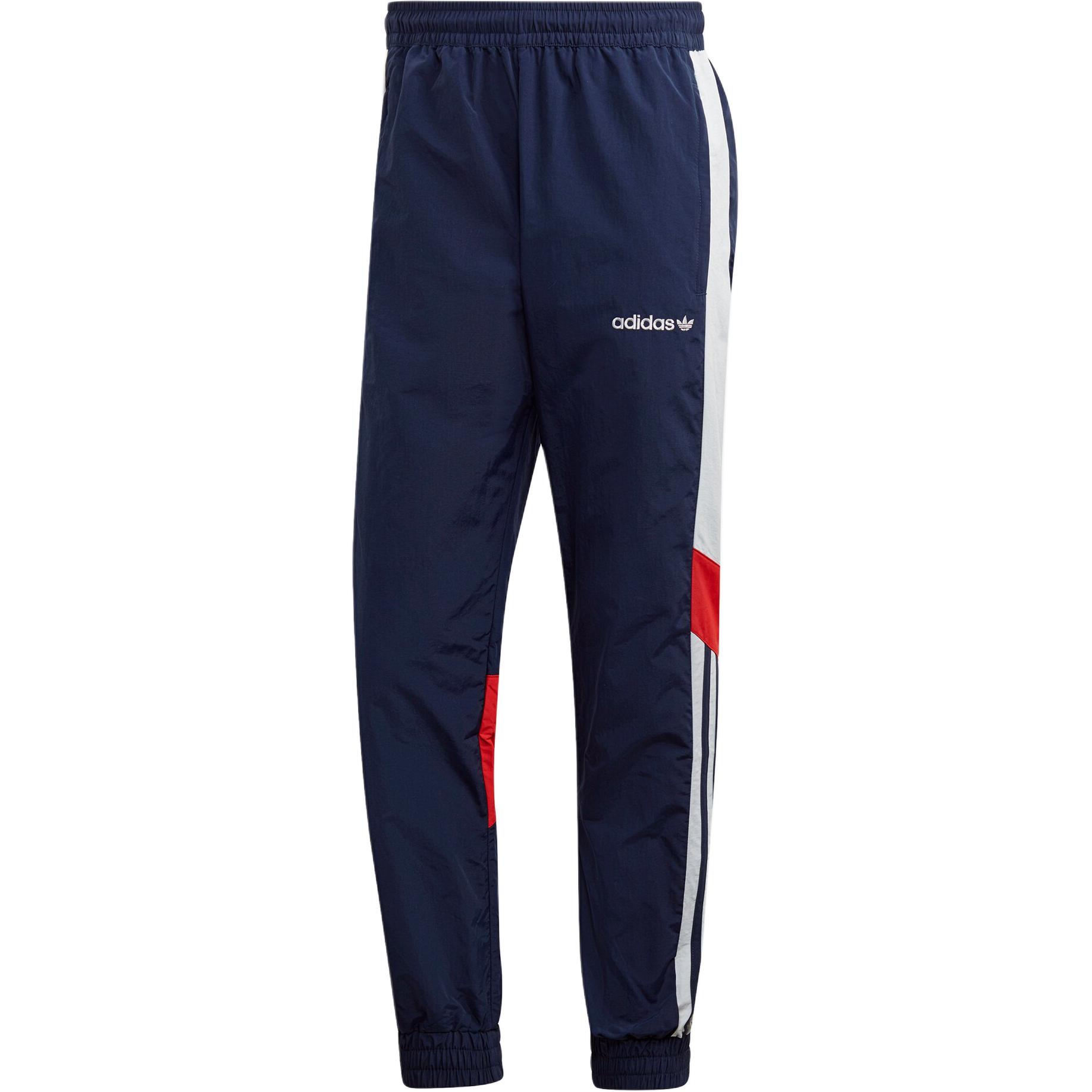 

Adidas Оригинальные Festivo Color Block Универсальные ветрозащитные штаны-джоггеры Мужские брюки Темно-синий GJ7775 M