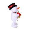 Christmas Gift Miniature Santa Claus with Saxophone Handmade Lovely Toy Holiday Twisting Santa Snowman Reindeer