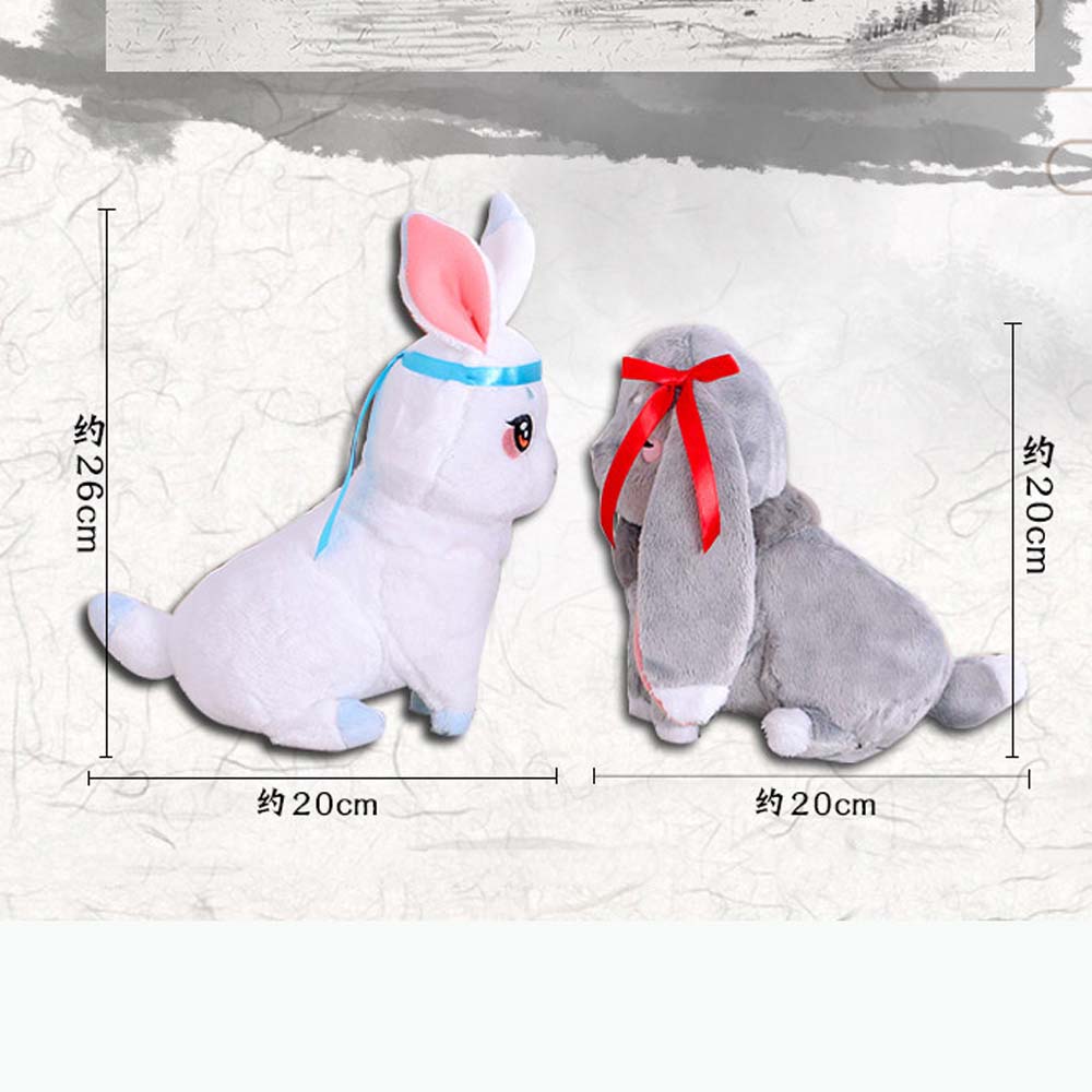 Gifts Christmas Rabbit Anime Dolls Grandmaster Of Demonic Wei Wu Xian Stuffed Toys Mo Dao Zu Shi  Toys  Doll