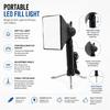 Photo and Video Fill Light Softbox Lamp Diffuser for Content Creation, Designed for a Defined Role in Photography Setup Work