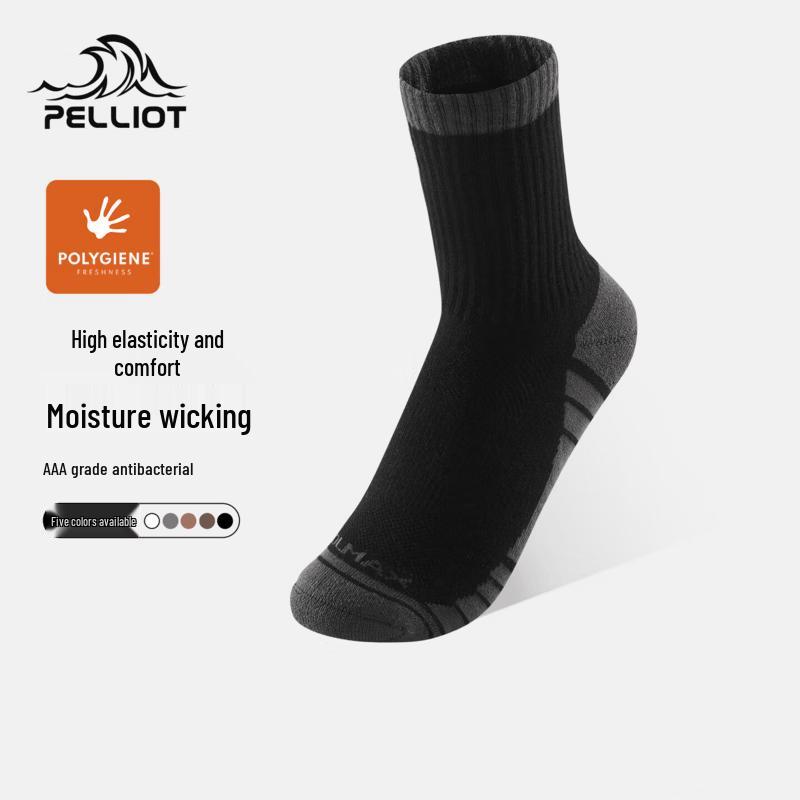 Pelliot Unisex Mid-Calf Outdoor Sports Socks L