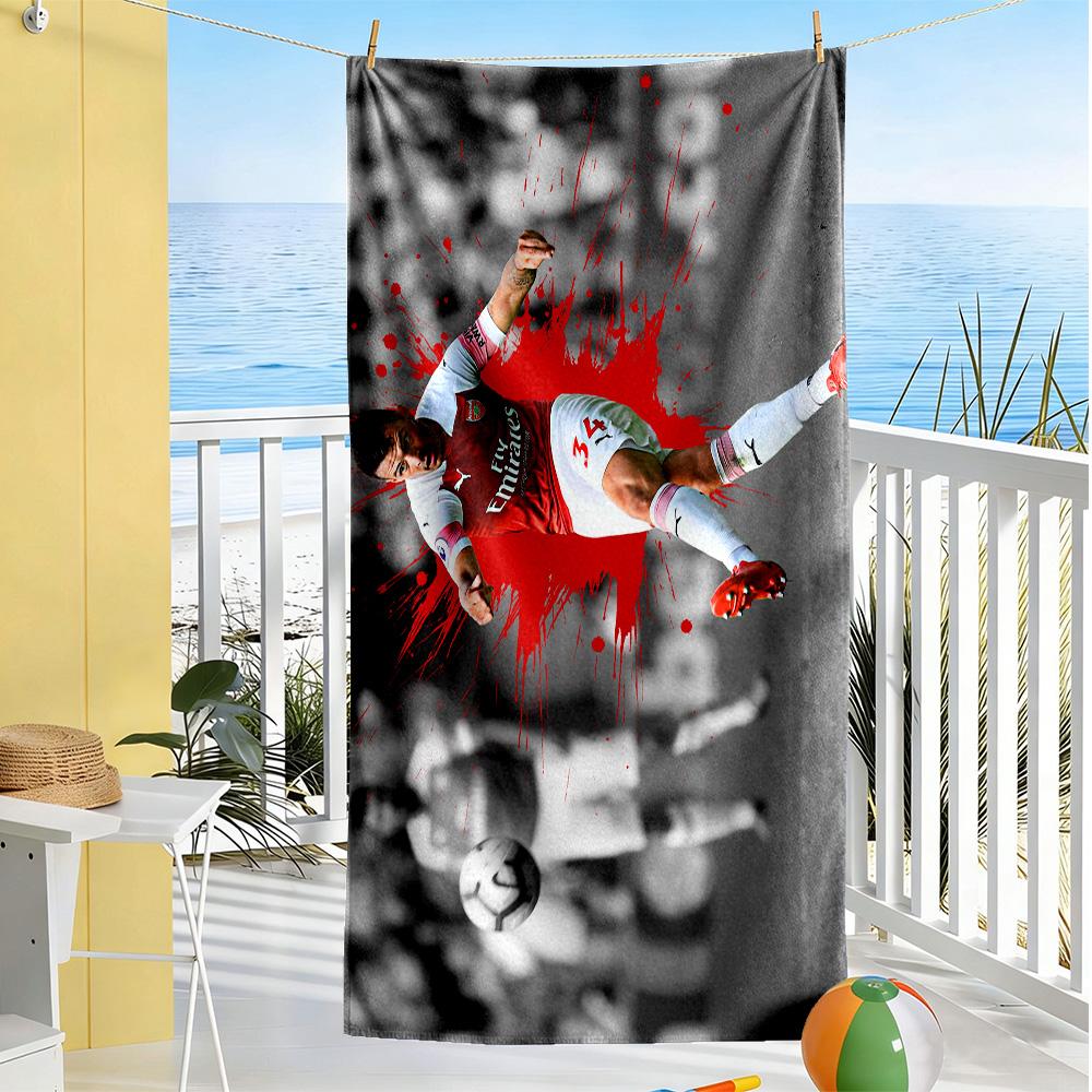 Victory Celebration Moment Beach Towel Soft Durable Quick-Dry Comfortable Lightweight
