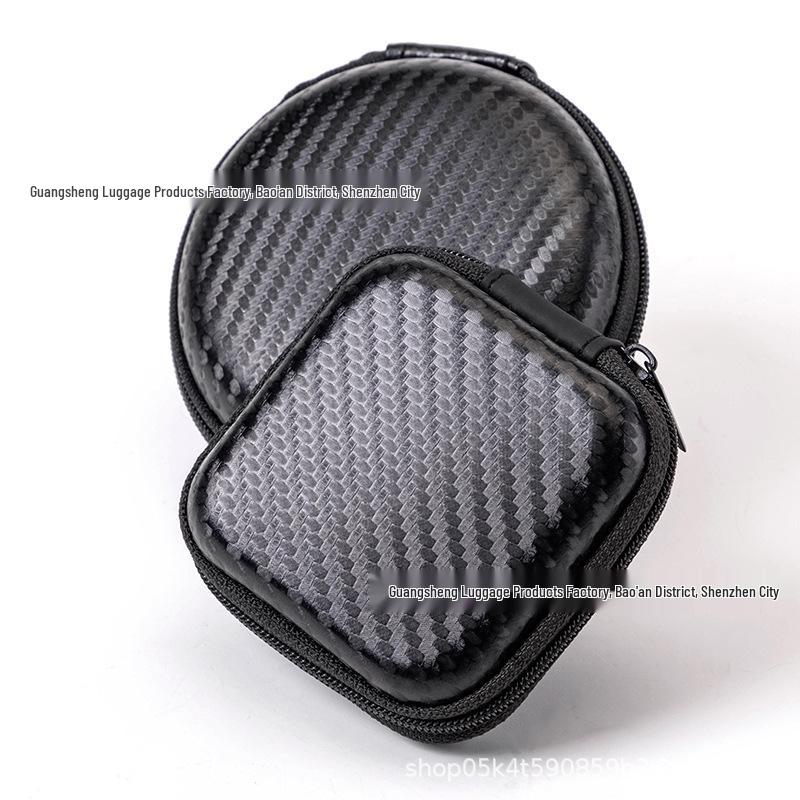 Eva Hard Shell Earphone & Digital Accessories Storage Bag with Zipper - Portable Outdoor Case