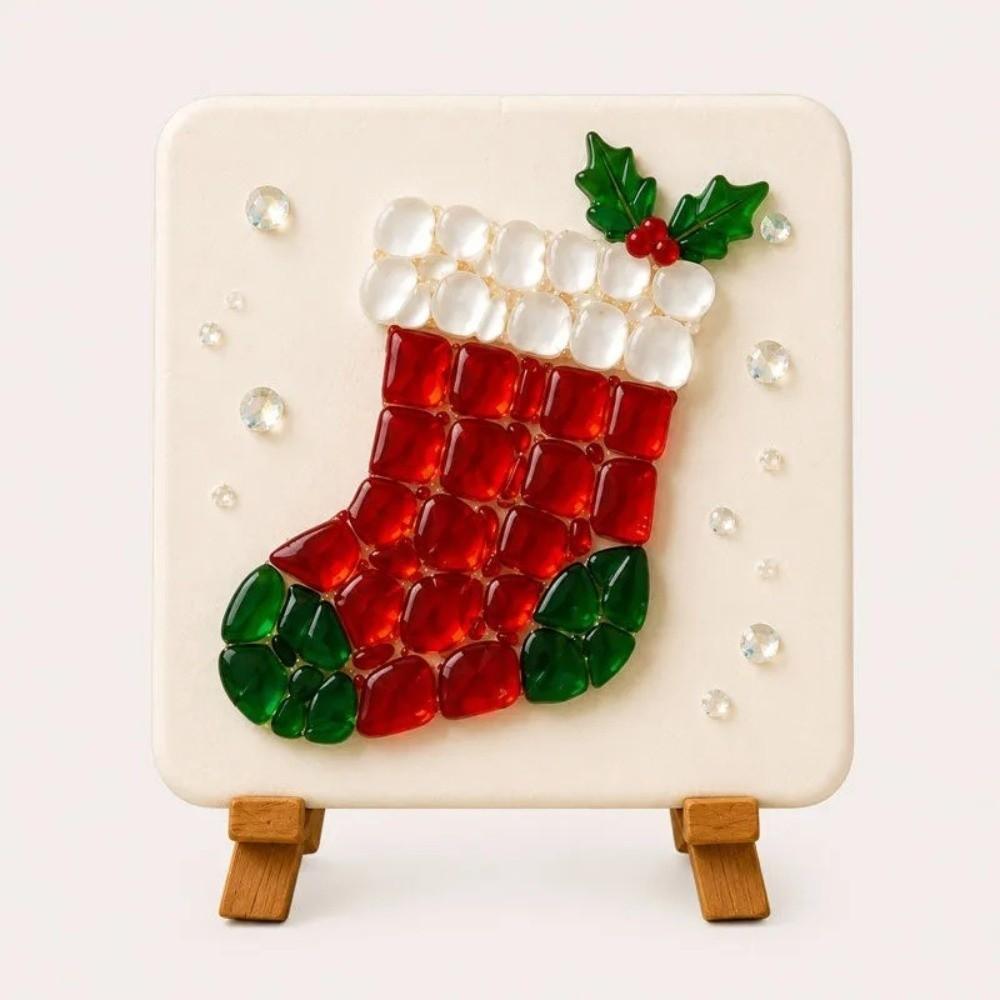 Christmas Crafts Handmade Creation Set 15cm Christmas Decorative Display Art Gifts
