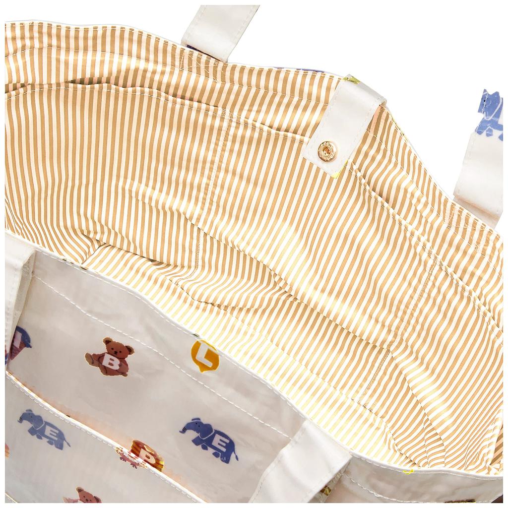 Alphabet Print Mom Bag [Gelato Pique]