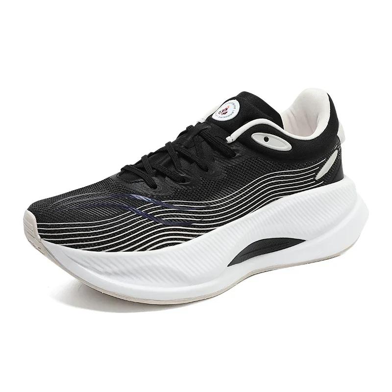 Running Shoes Men High Quality Lightweight Outdoor Sports Flat Comfortable Sneakers Mesh Breathable Lace-up Tennis Shoes for Men
