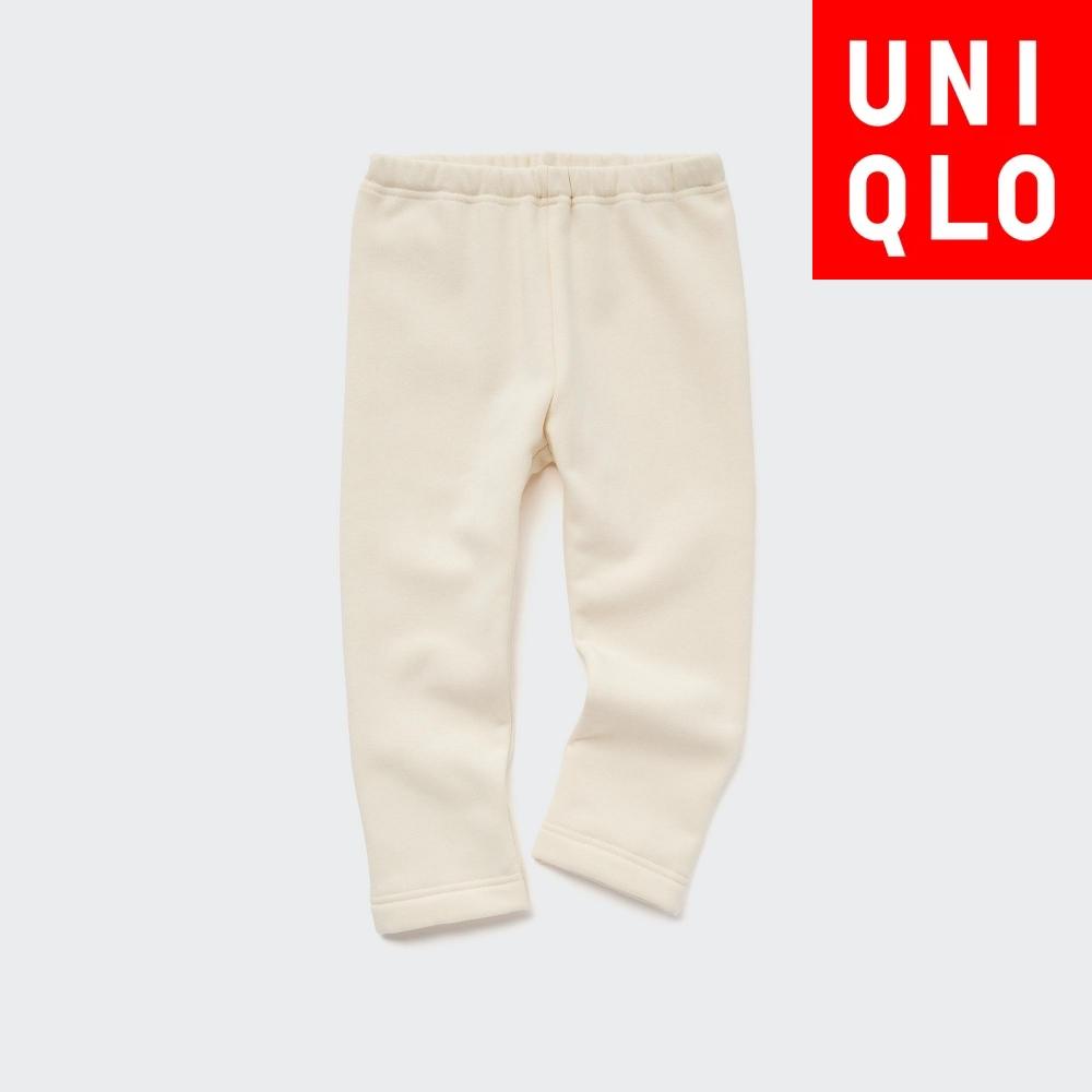 

Флисовые леггинсы UNIQLO BT часть 10 однотонные 09 BLACK/BABY 120