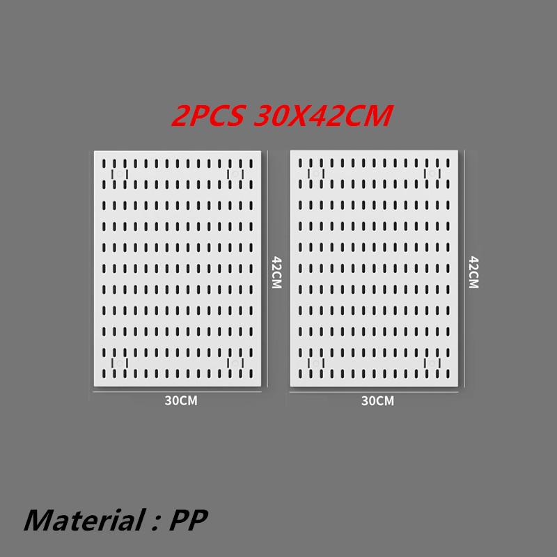 Punch-free Hole Board Vertical Desktop Wall Hanging Office Desk Storage Shelf Reading Room Desktop Kitchen Bathroom Storage Rack