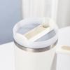40oz Stainless Steel Insulated Giant Cup with Straw – Portable Ice Buster for Car