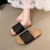 Fashion Women's Sandals Woman Hollow Out Designer Slides Shoes  Women Slippers Flat Summer 2025 Fashion Ladies Barefoot Shoes