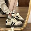 Women's 2025 Retro Classic Thick-Soled White Trainers - Versatile Summer Casual Sports Shoes