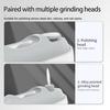 Automatic Electric Nail Clipper 2-In-1 Baby Nail Trimmer with LED Light Kids Adults Seniors Manicure File Fingernail Cutter Polisher Grinder