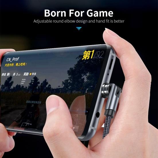 Data Cable Strong Suction Rotatable Anti-winding Magnetic 3 in 1 Fast Charger Cable