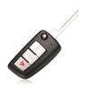 Compatible 2+1 Button 433MHz Folding Remote Key for NS