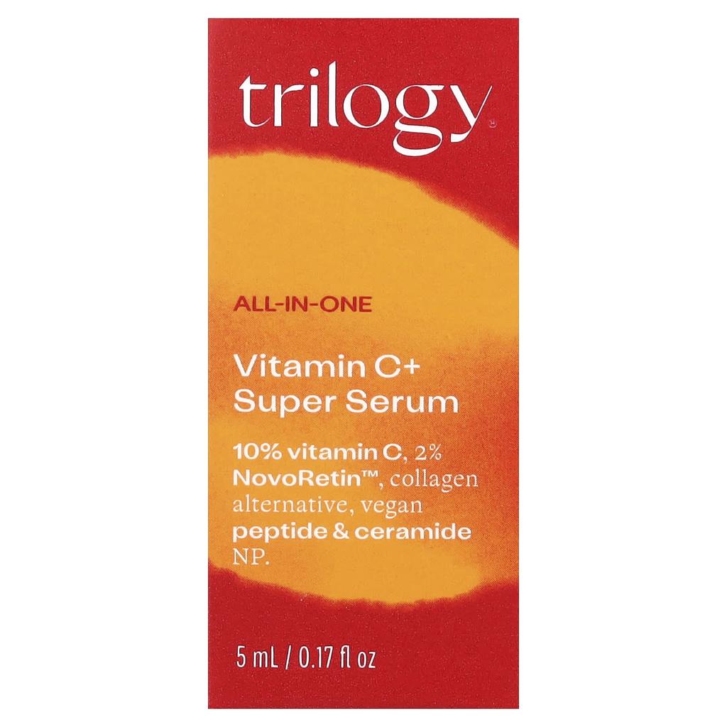 Trilogy, All-in-One, Vitamin C+ Super Serum, 5ml (0.17 fl oz)
