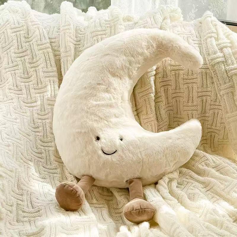 Smiling Sun Plush Pillow and Sofa Cushion for Kids