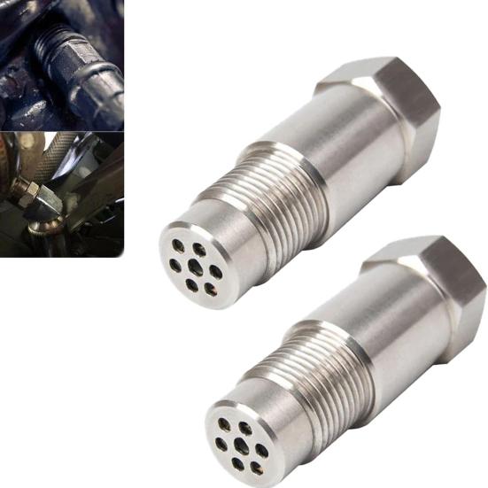 1/2Pcs Auto Parts Extension Adapters Rustproof Perfect Fit Simple Installation Universal Metal Extension Adapters Car Tools